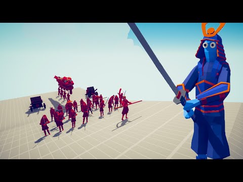 SAMURAI GIANT vs EVERY FACTION - Totally Accurate Battle Simulator TABS