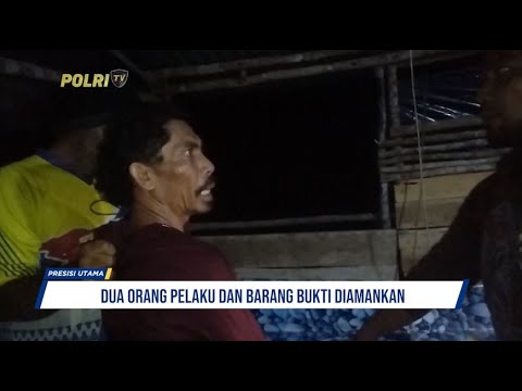 POLISI TANGKAP PENCURI BARANG DENGAN MODUS RUSAK JENDELA RUMAH