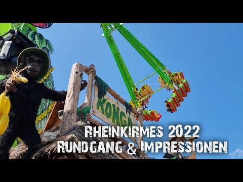 Rheinkirmes Düsseldorf 2022 - Rundgang & Impressionen