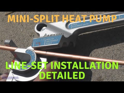 Mini-Split Heat Pump: Line-Set Installation, Detailed