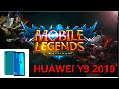 Mobile legends in HUAWEI Y9 2019
