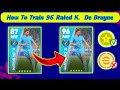 How To Train 99 Rated K.  De Bruyne Max Level In eFootball 2023 | K.  De Bruyne Max Level In Pes 23