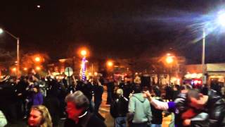 Ravens Super Bowl celebration Canton