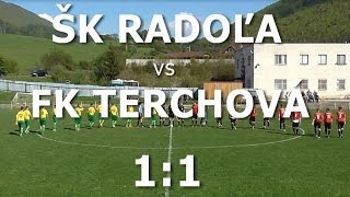 preview picture of video 'ŠK Radoľa - FK Terchová 1:1'