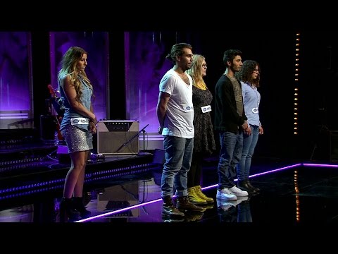Mikaela Samuelsson och Joakim Jakobssons grupp får sin dom i Idol 2014 - Idol Sverige (TV4)