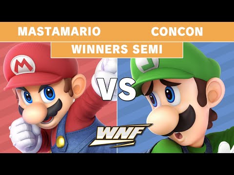 WNF 3.1 MastaMario (Mario) vs Mr ConCon (Luigi) - Winners Semi Finals - Smash Ultimate