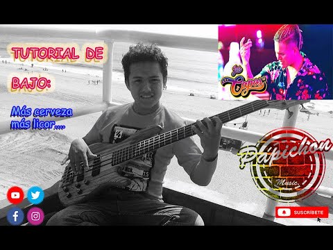 Más cerveza más licor- TUTORIAL de bajo cumbia sureña (Intro y toda la canción) Cover bajo-parte III