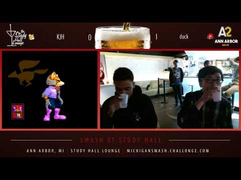 Smash At Study Hall 15  - KJH (Fox) vs. Duck (Samus) Smash Melee Winners Finals