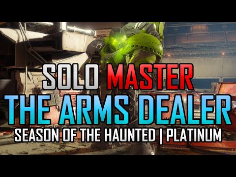 Solo Master Nightfall - The Arms Dealer in 9 Minutes (Platinum Rewards / 100k Pinnacle Reward)