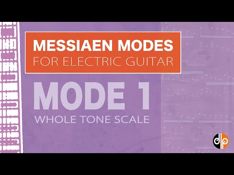 Messiaen Modes for Electric Guitar - Mode 1 (Whole Tone Scale)