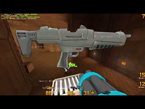 QUAKE 2 | David/PURRI vs wst/IsBjorn - 2nd map Q2DM1 | WB SEMI FINAL | 2v2 league - 2017