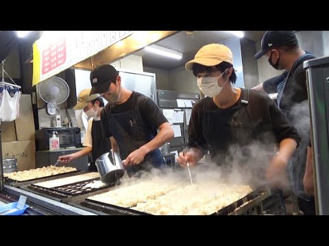 Un día en la vida de un manager de “Takoyaki no Ichikara”/ Vínculo con mi padre - Beautiful Takoyaki Master - Comida callejera japonesa