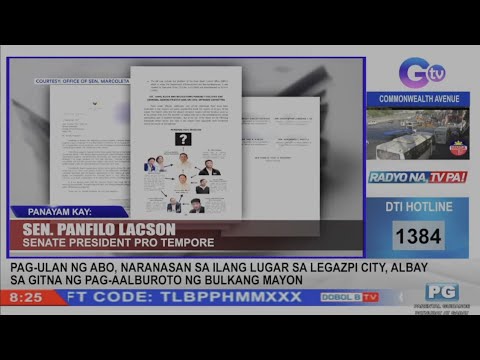 Sen. PING LACSON on the 'Minority Report' on the Flood Control Mess: Interview on DZBB