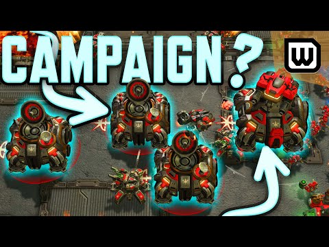 StarCraft 2: ByuN's RIDICULOUS Mass Command Center vs Rogue!