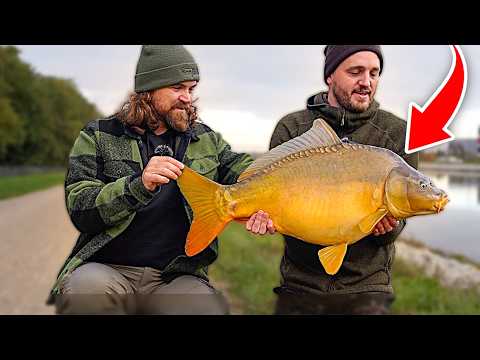 Carp fishing on the canal - success with little time! Mark Dörner and Julian Wilken.