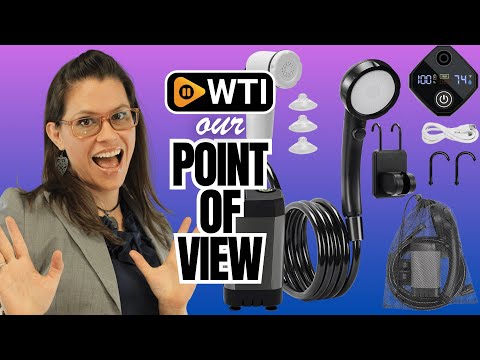 Portable Shower for Camping - WTI product video review