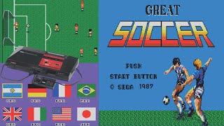 Great Soccer SEGA Master System - C&M Plays