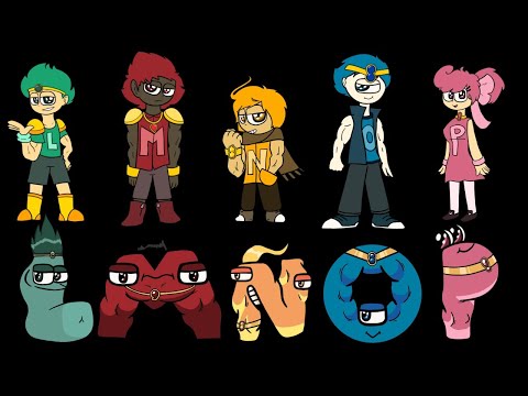 Alphabet Lore Humanized / Alphabet Lore Real Life Transform Animation (L M N O P with A B C F G I K)