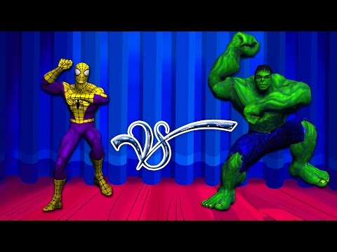 Spiderman vs Hulk - Avengers Gangnum Style Dancing  Funny Movie Spiderman Hulk Fun Kids Funny dance