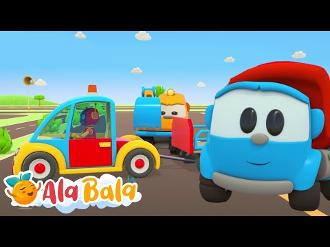 Leo Construiește un Camion pentru Bagaje! ✈️ Aventuri la Aeroport | Desene Animate pentru Copii