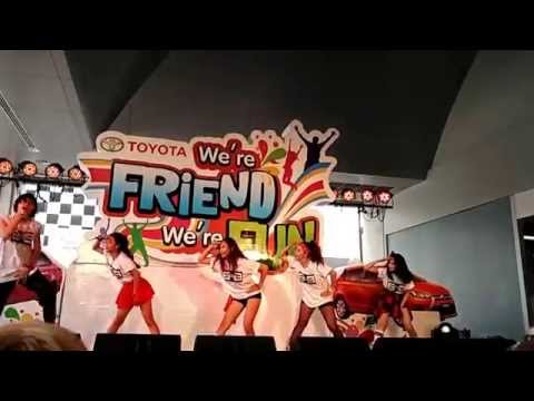 150829 EntirE cover "hot issue" 4minute @toyota lanna