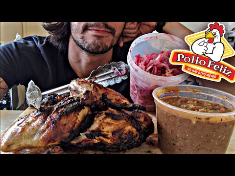 Pollo Feliz Pero Mejor (Receta de Pollo Asado com Cebollas e Habanero Encurtidos e Salsa Asada)