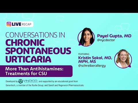 More Than Antihistamines: Treating CSU