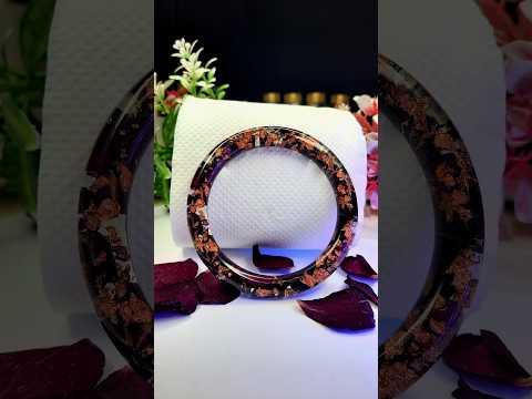 Epoxy Resin Bangle 😘 How to Make Resin Bangle 😘 Easy Resin Bangle 😘 #bangles #bangle