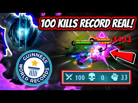 100 KILLS IN RANKED RECORD 100% REAL! ALUCARD TOP 1 GLOBAL 94.8% WINRATE! | MOBILE LEGENDS
