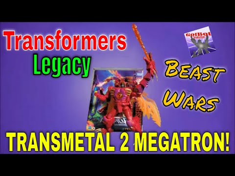 Transformers Legacy Transmetal 2 Megatron - GotBot True Review NUMBER 1041