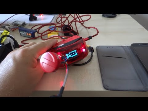 FuriousFPV True-D X FPV Receiver Module 5.8GHz For Fatshark Dominator Goggles - Red