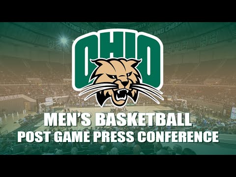 Ohio Men's Basketball 2020-2021: Post Game Press Conference (Post Cleveland State)