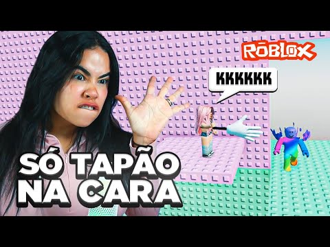JOGUEI PELA PRIMEIRA VEZ O PARKOUR AGRESSIVO DO ROBLOX