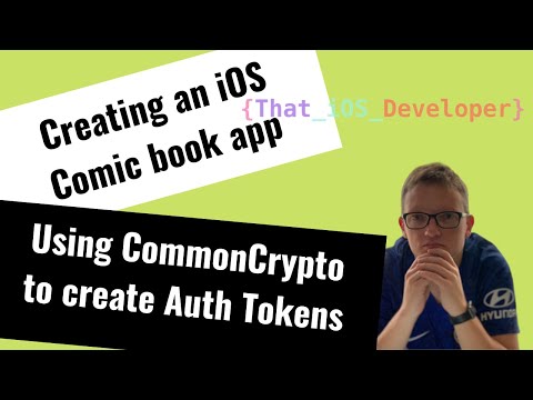 Comic Book App - API Networking (CommonCrypto)