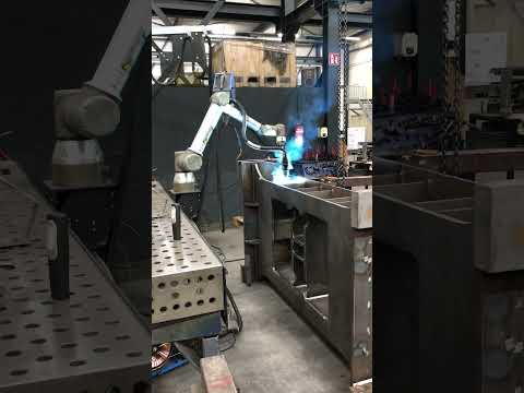 Laswerk Frame met cobot