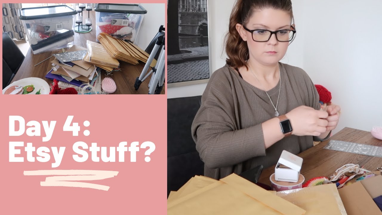 DECLUTTERING MY 'ETSY DRAWER' | 5 Day Declutter 2021