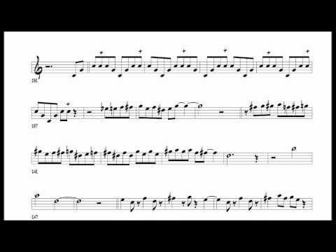 Dexter Gordon's "Red Cross" transcription