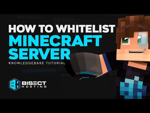 How to Whitelist a Minecraft Server!