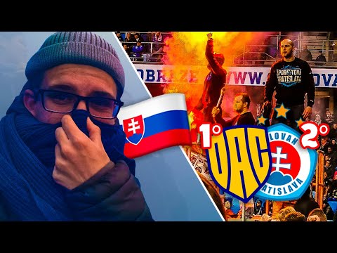 ASÍ SE VIVE UN PARTIDO DEFINITORIO EN ESLOVAQUIA...