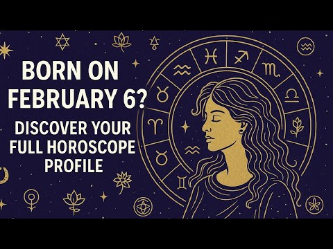Born on February 6? Discover Your Full Horoscope Profile – Zodiac, Numerology, Druid, Vedic & More!