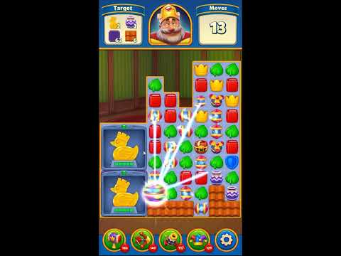 Royal Match Level 3107 - NO BOOSTERS GAMEPLAY 👑 | SKILLGAMING ✔️