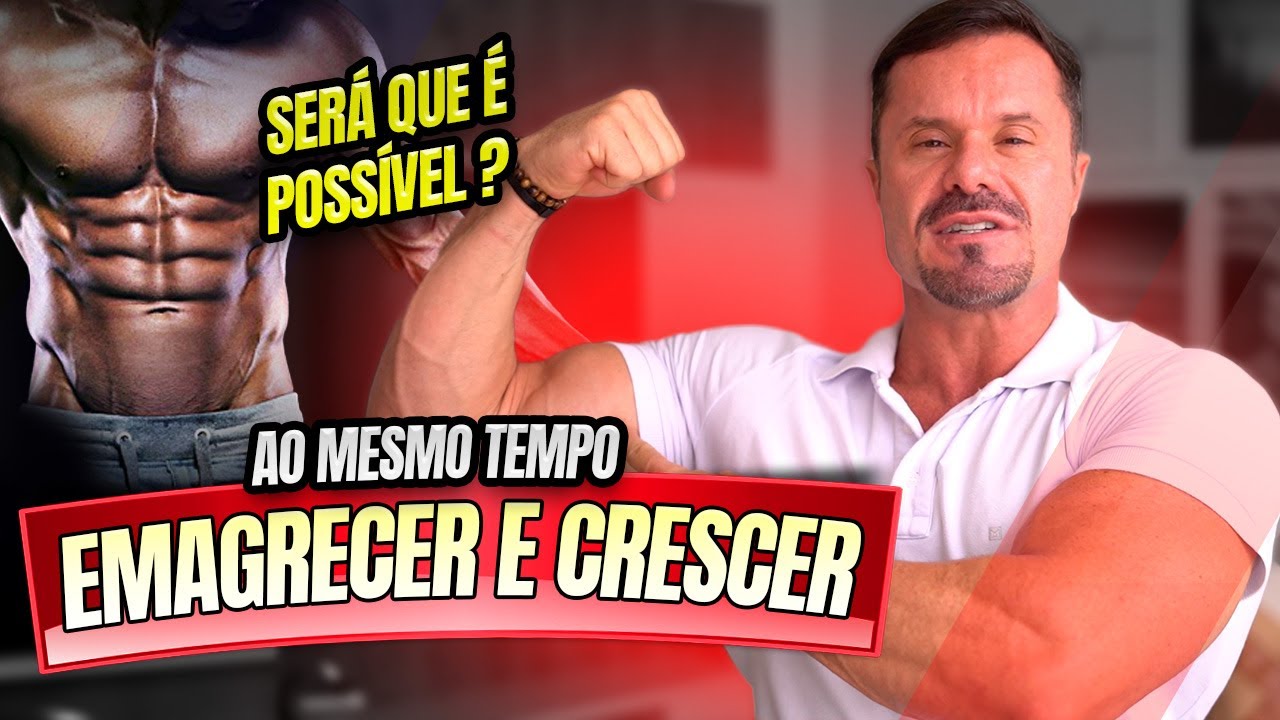 SECAR E GANHAR MÚSCULOS AO MESMO TEMPO, É POSSÍVEL ?