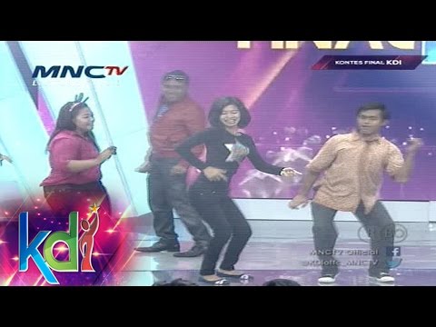 Lomba Joget Seru Bersama Denada, Julia Perez dan Penonton KDI - Kontes Final KDI 2015 (5/5)