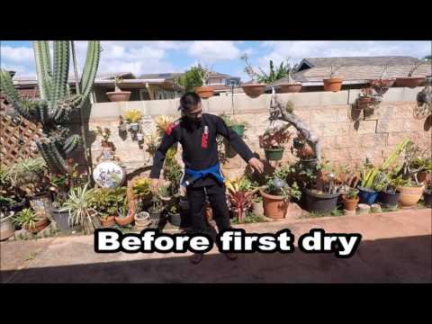 How to shrink your gi and how to care for your BJJ uniform