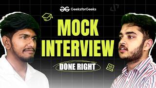 Watch This Before Your Next Interview (Real Mock) | DSA & MERN Interview Questions - 1st Round