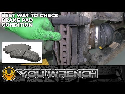 How to Check the Condition of Your Brake Pads (without removing your wheel!) - QUICK & EASY!
