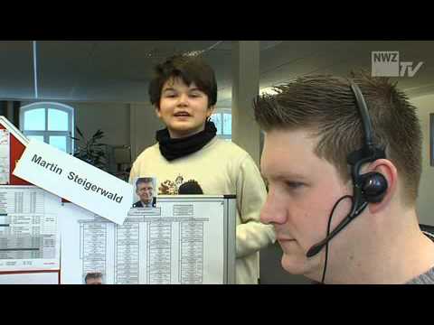 Die Kinderreporter im Service Center der Stadt Oldenburg