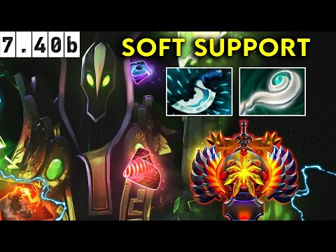 Rubick Immortal Soft Support - Dota 2 Patch 7.40b Pro Pub Gameplay