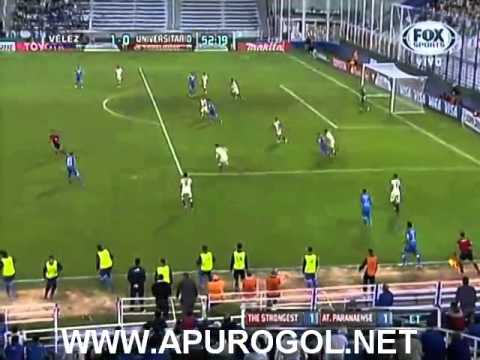 Vélez Sarsfield vs Universitario (1-0) Copa Libertadores 2014 - Grupo 1 Fecha 6