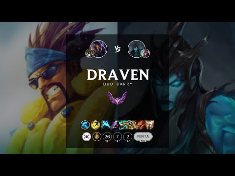 Draven ADC vs Kalista - KR Master Patch 12.16